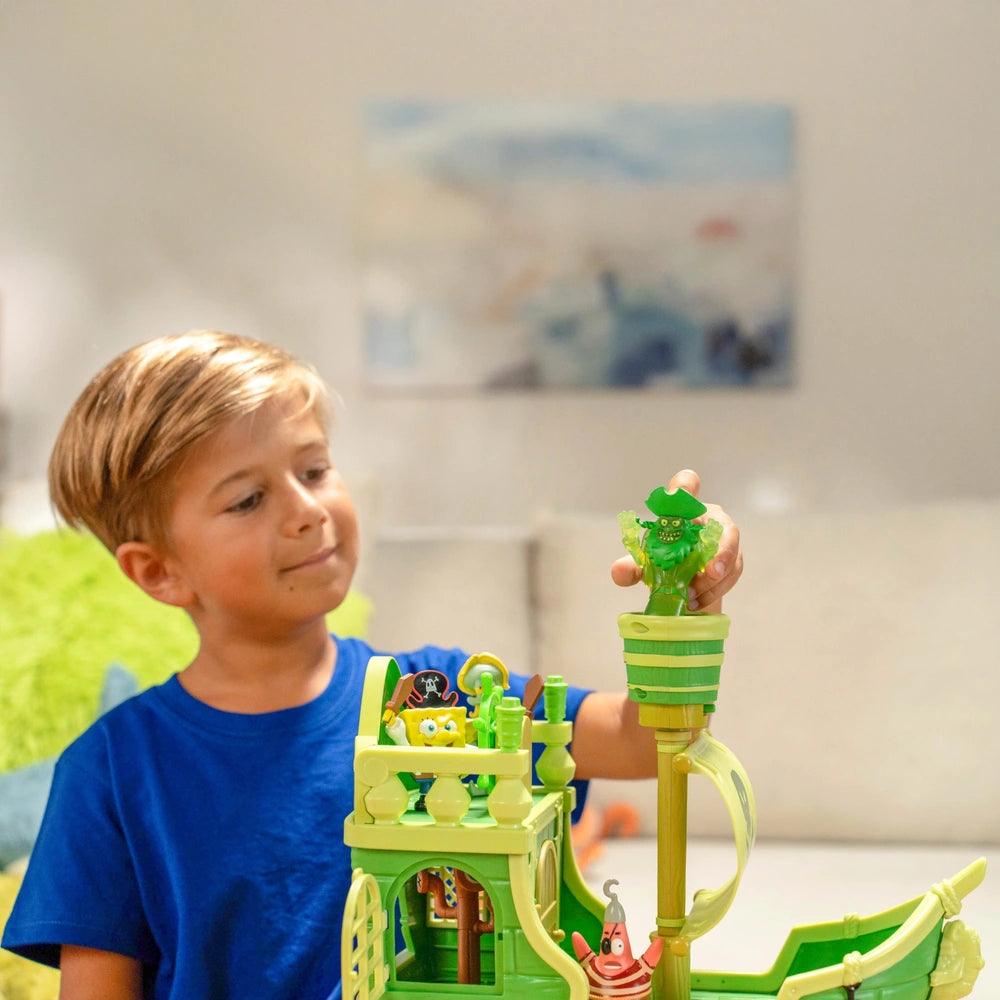 Spongebob Flying Dutchman Ship Playset