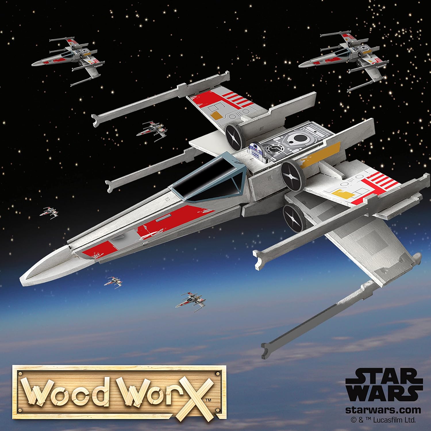 Wood WorX Star Wars - X Wing Fighter