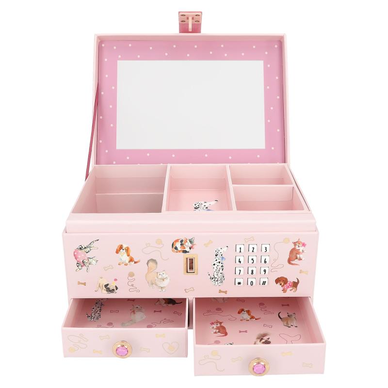 TOPModel Big Jewellery Box With Code And Sound