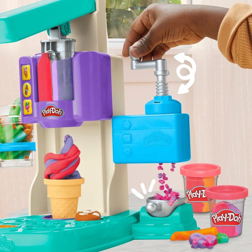 Play-Doh Rainbow Swirl Ice Cream Play-Set