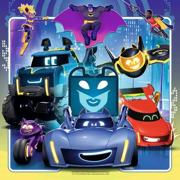 Batwheels 3x49 Piece Jigsaw