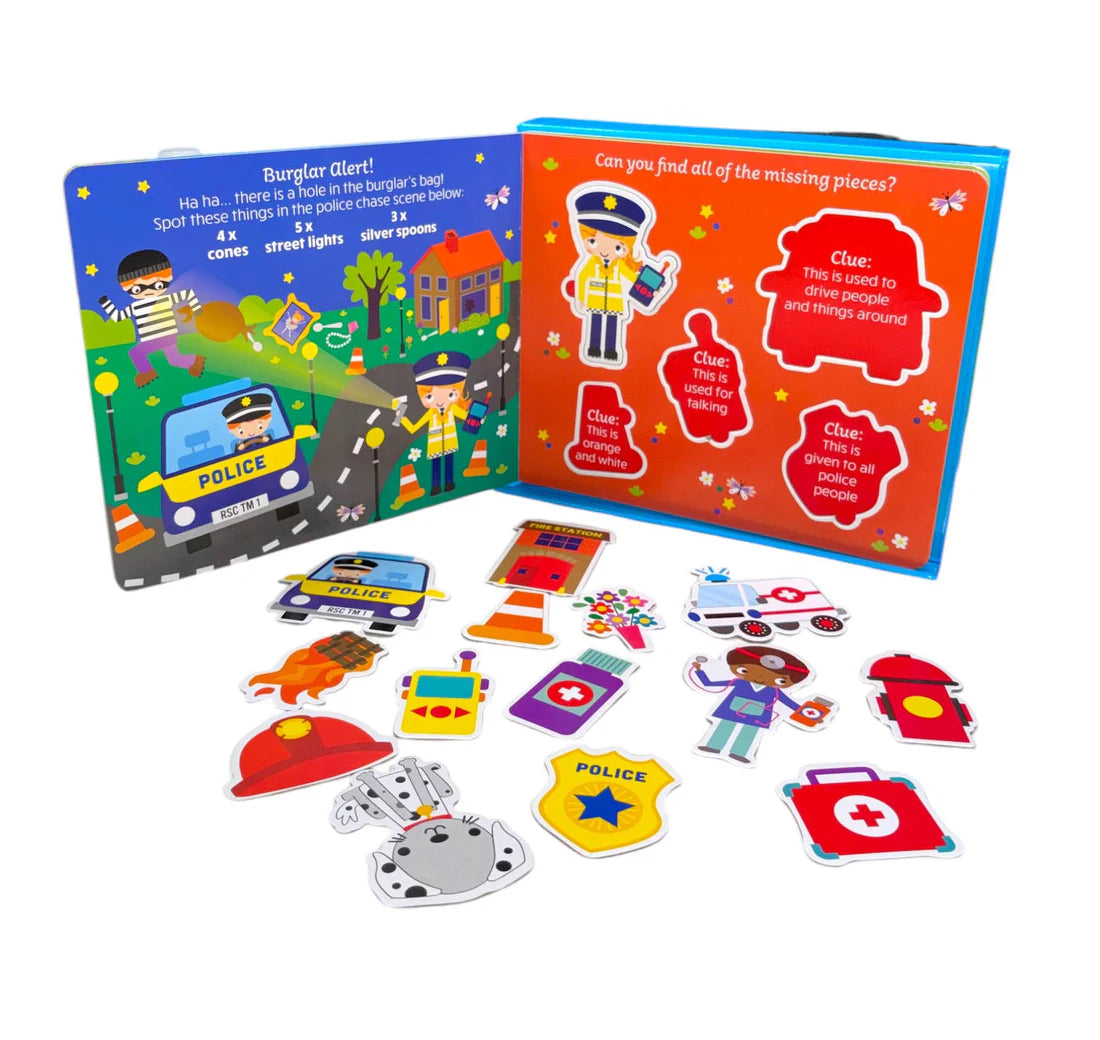 To The Rescue Book with Puzzle Pieces