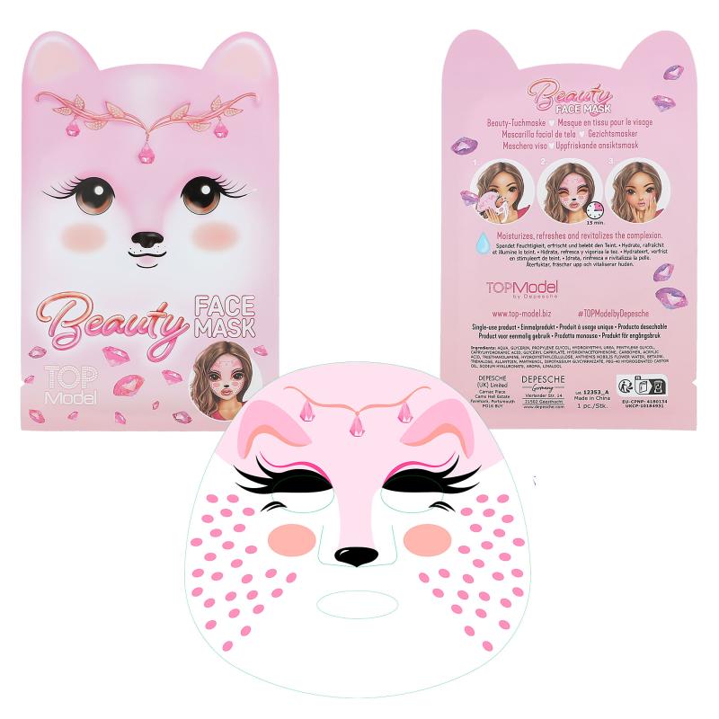 TOPModel Face Mask Animal BEAUTY & ME