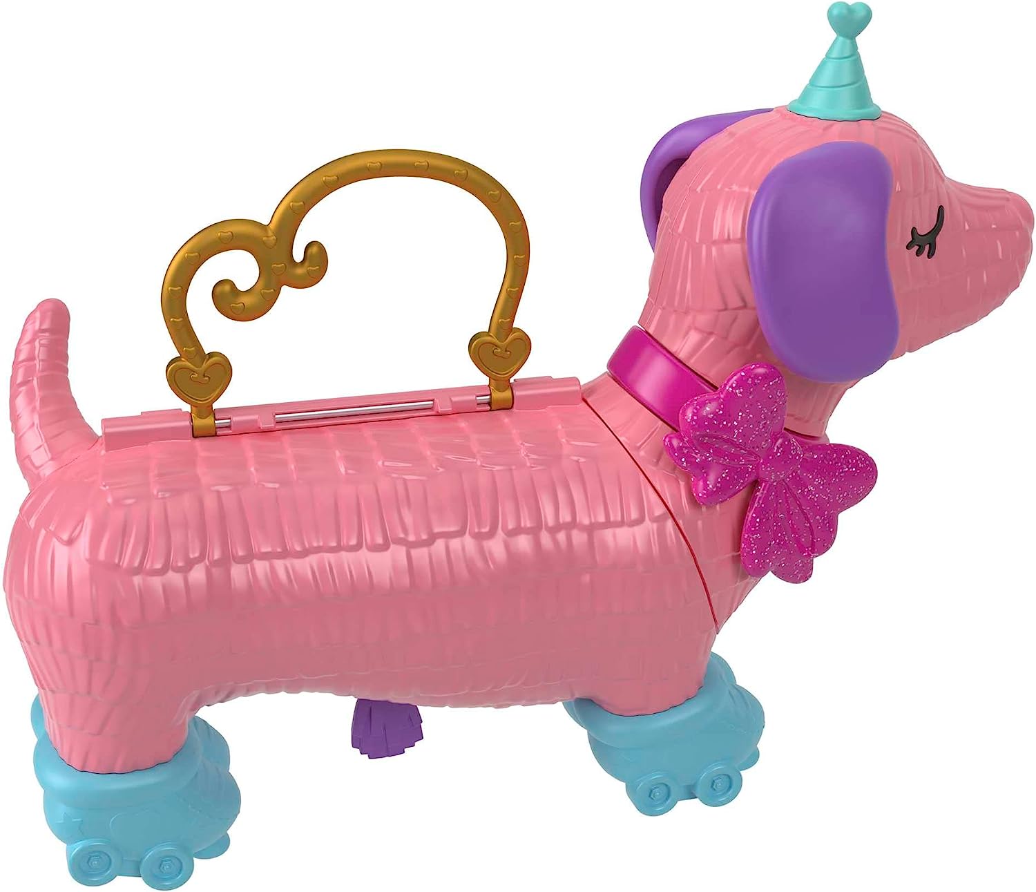 Polly Pocket Puppy Party Pinata Playset