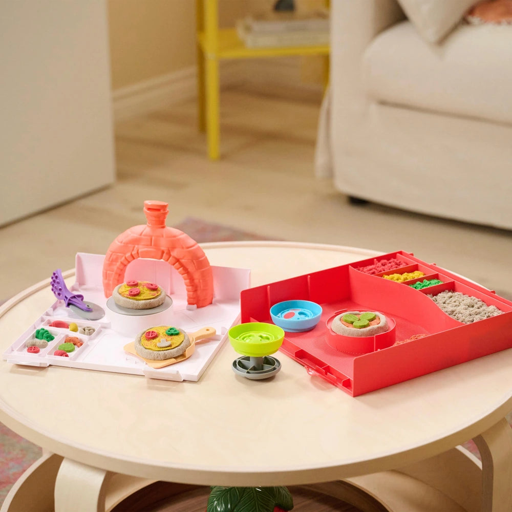Kinetic Squish Pizza Playset