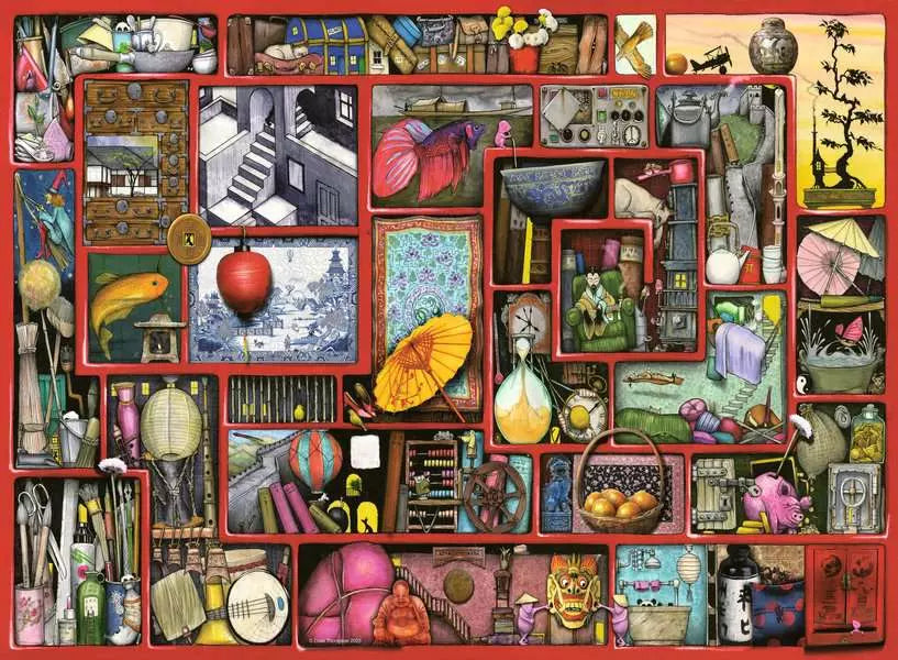 The Wonderful World of Colin Thompson 4x500 Piece Jigsaws