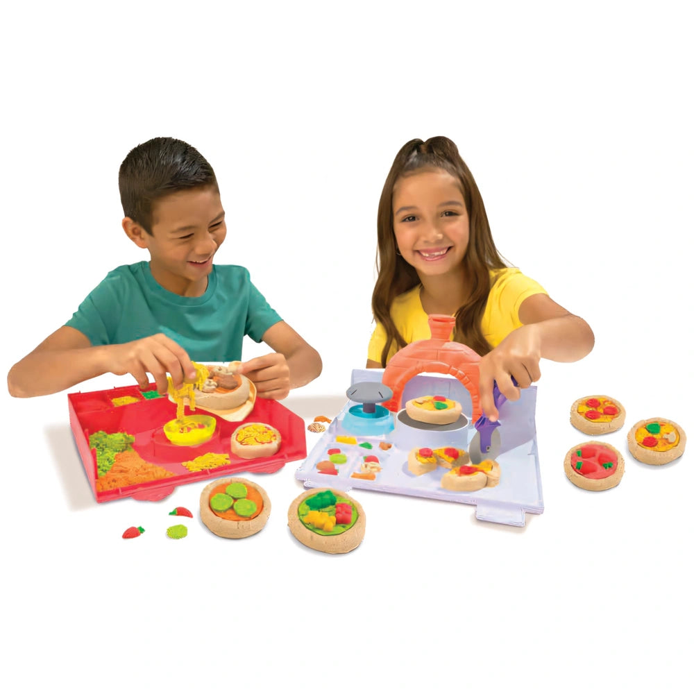 Kinetic Squish Pizza Playset