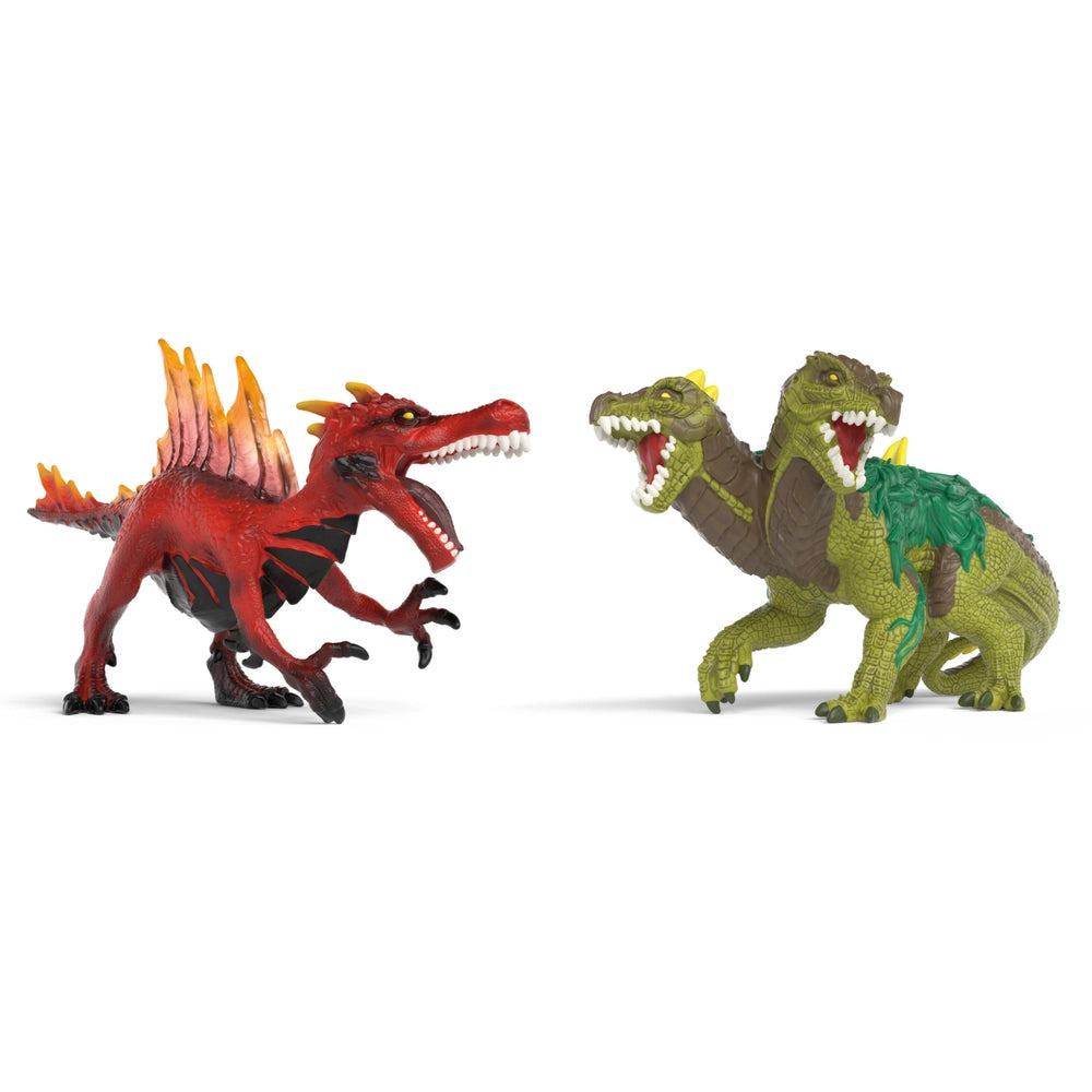 Schleich  Fire Saurian Vs Jungle Lizard