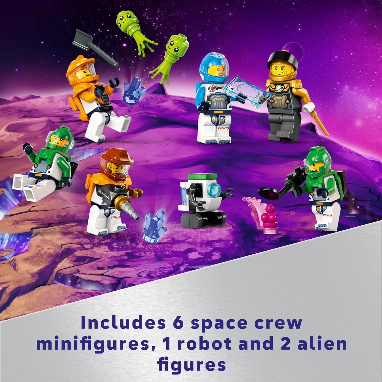 Lego 60434 Space Base and Rocket Launchpad Set