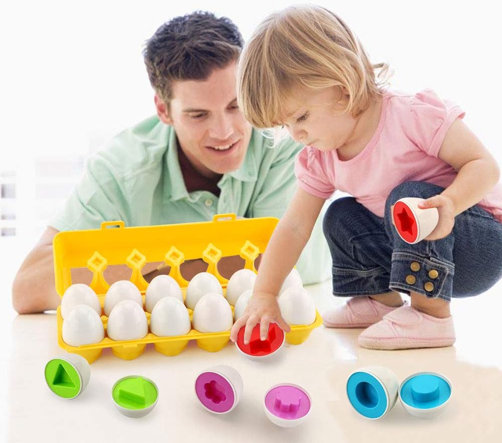 Egg Shape Sorter 12 Piece Set