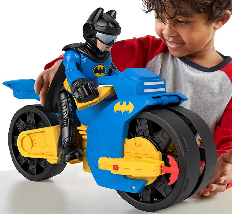 Imaginext Batman & Batcycle XL Playset