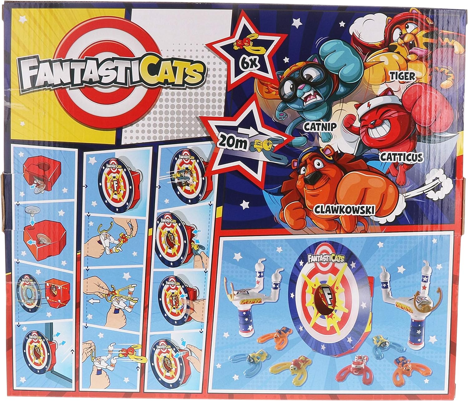 Fantasti-Cats Super Duel Target Set