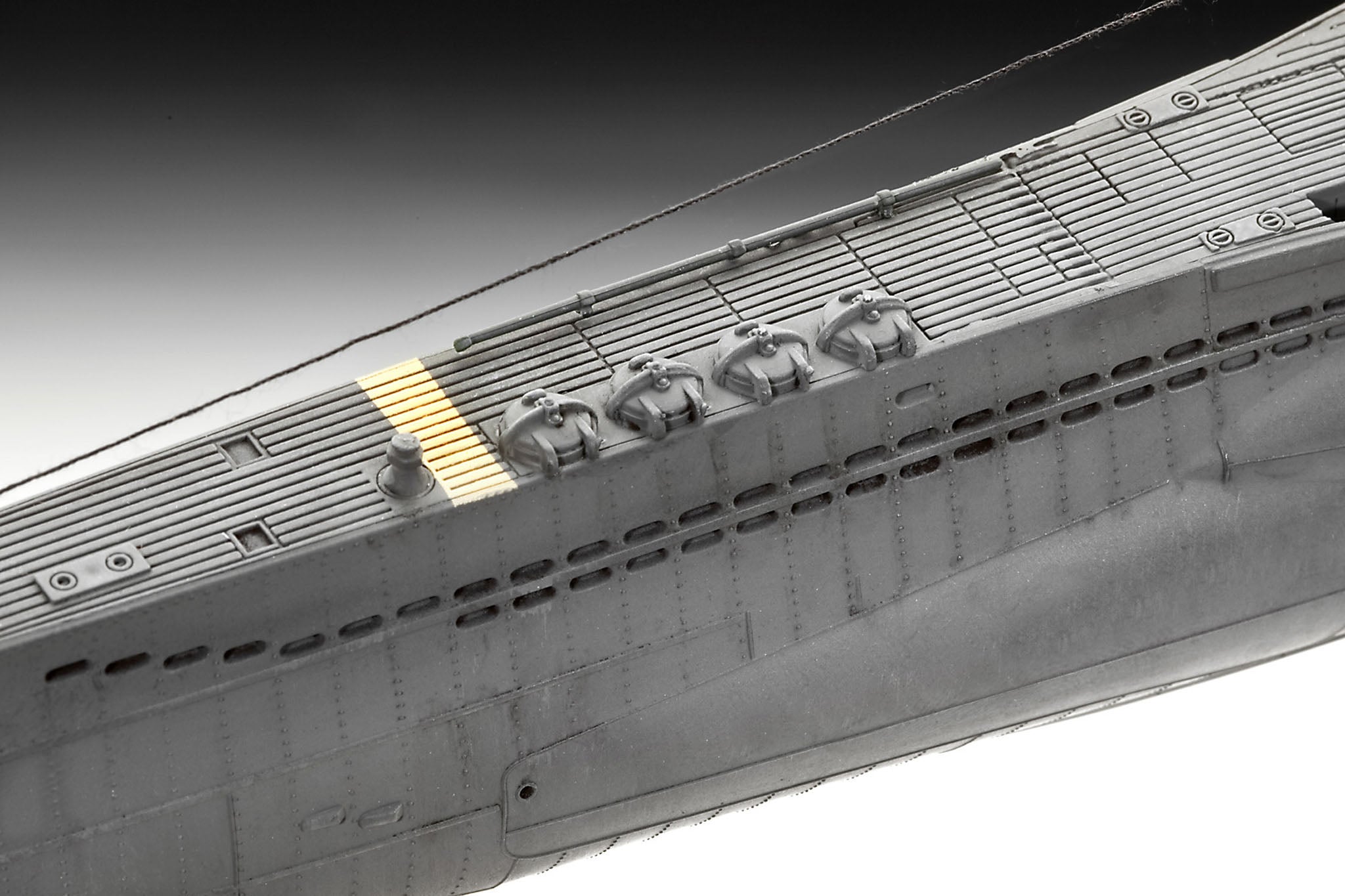 German Submarine Type VII C/41 1:144 Scale Kit