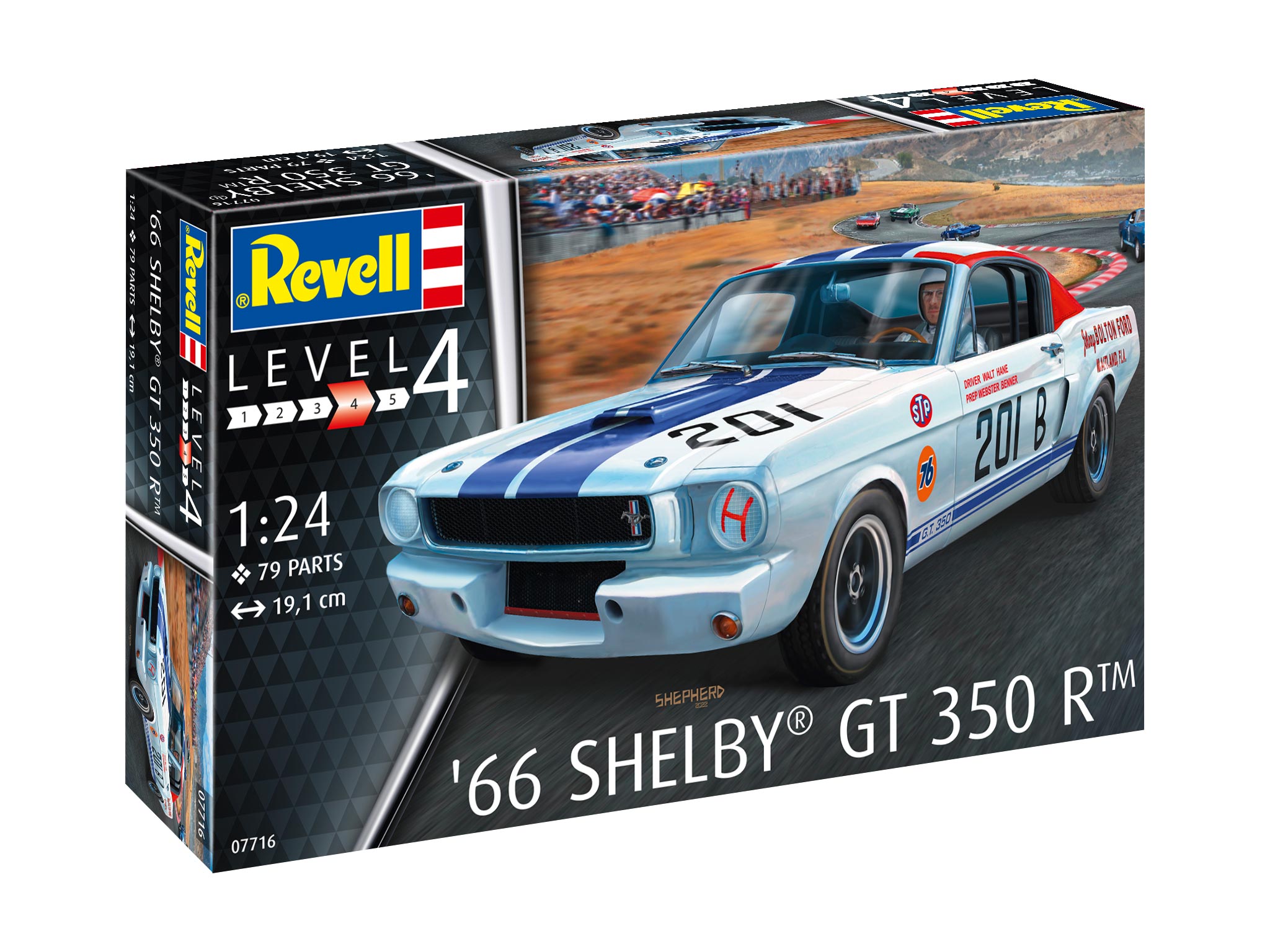 66 Shelby GT 350 R 1:24 Scale Kit