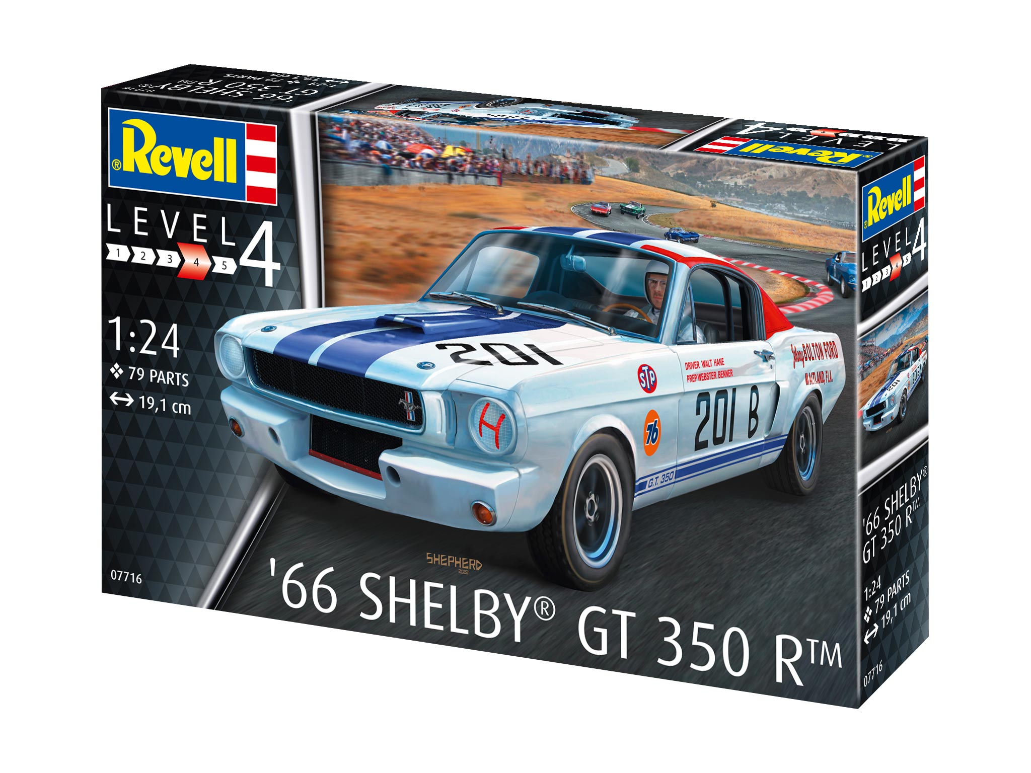 66 Shelby GT 350 R 1:24 Scale Kit