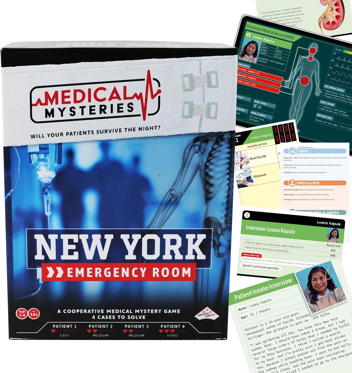 Medical Mysteries Board Game