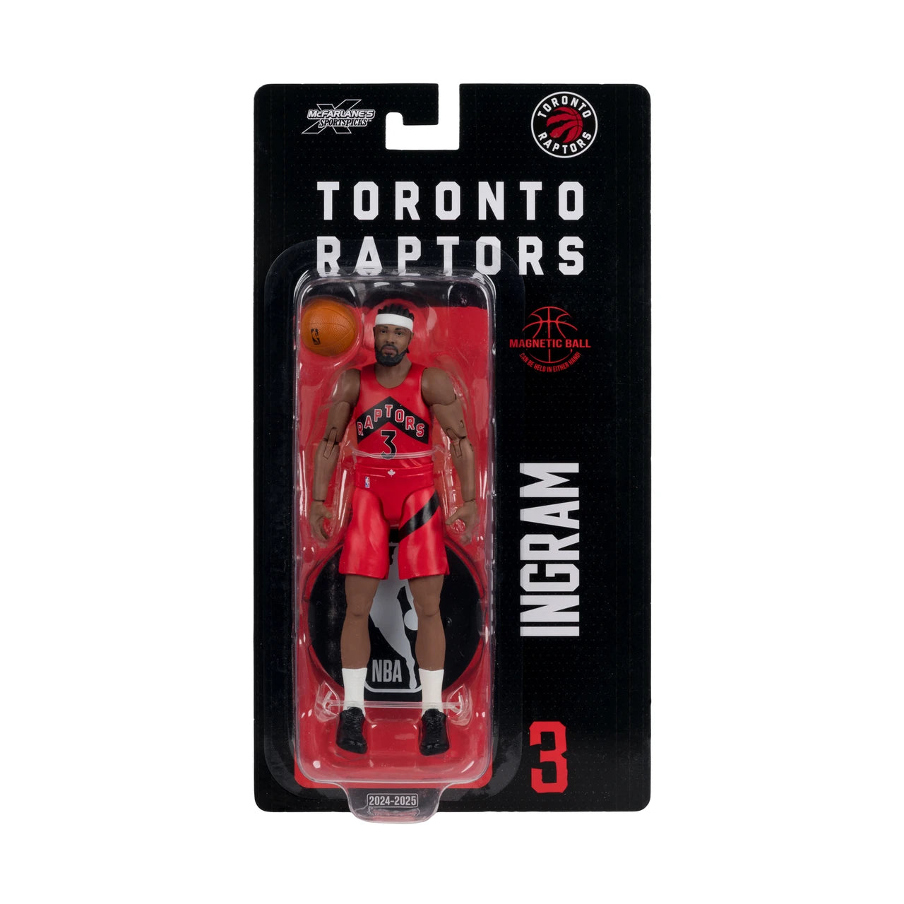McFarlane Sportspicks Toronto Raptors No.3 Brandon Ingram Action Figure