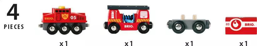 Brio Rescue Firefighting Train