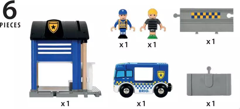 Brio Police Station light & sound