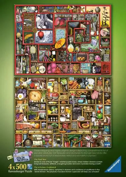 The Wonderful World of Colin Thompson 4x500 Piece Jigsaws