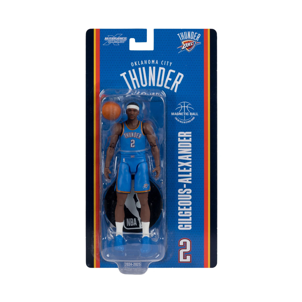 McFarlane Sportspicks Oklahoma City Thunder No.2 Shai Gilgeous-Akexander Action Figure
