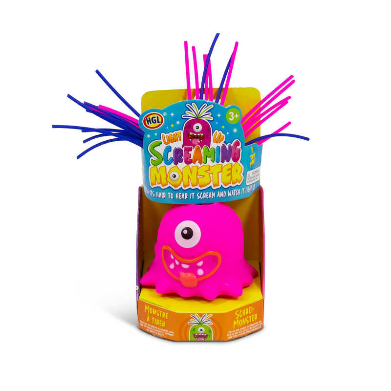 Light Up Screaming Monster Toy