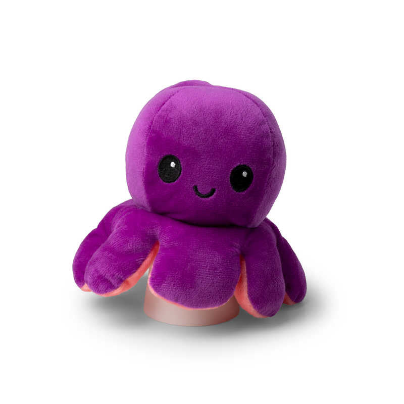 Reversible Octopus Plush Toy 20cm