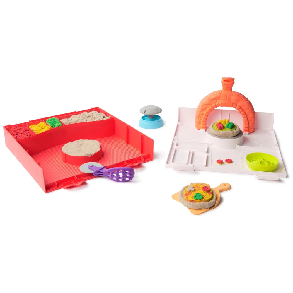 Kinetic Squish Pizza Playset