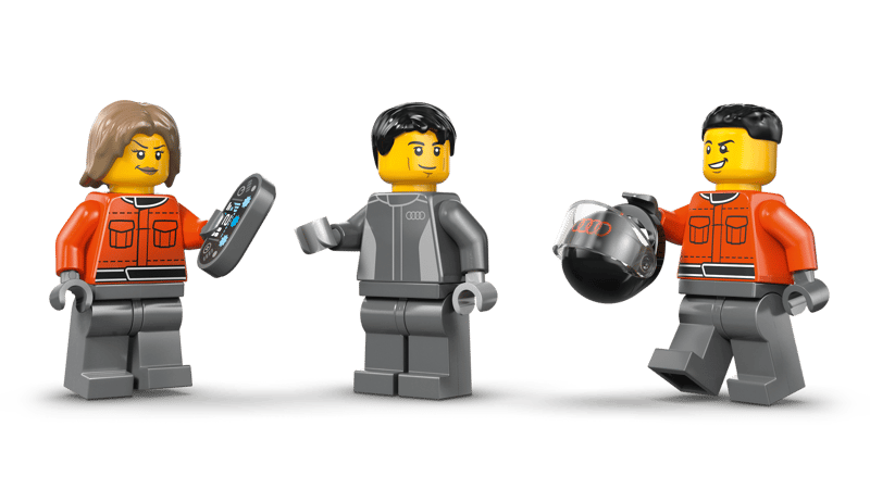 Lego 60493 F1 Display Truck with Audi F1 Race Car Set