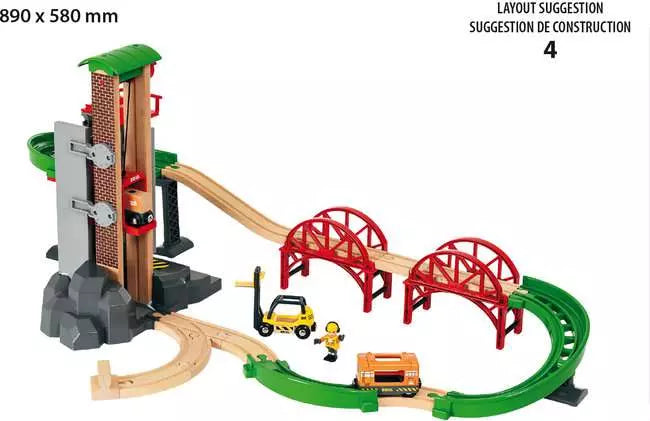 Brio Lift & Load Warehouse Set