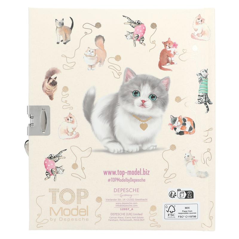 TOPModel Kitty Diary Kitty & Doggy