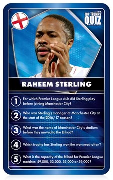 Top Trumps World Football Stars Quiz with a Twist