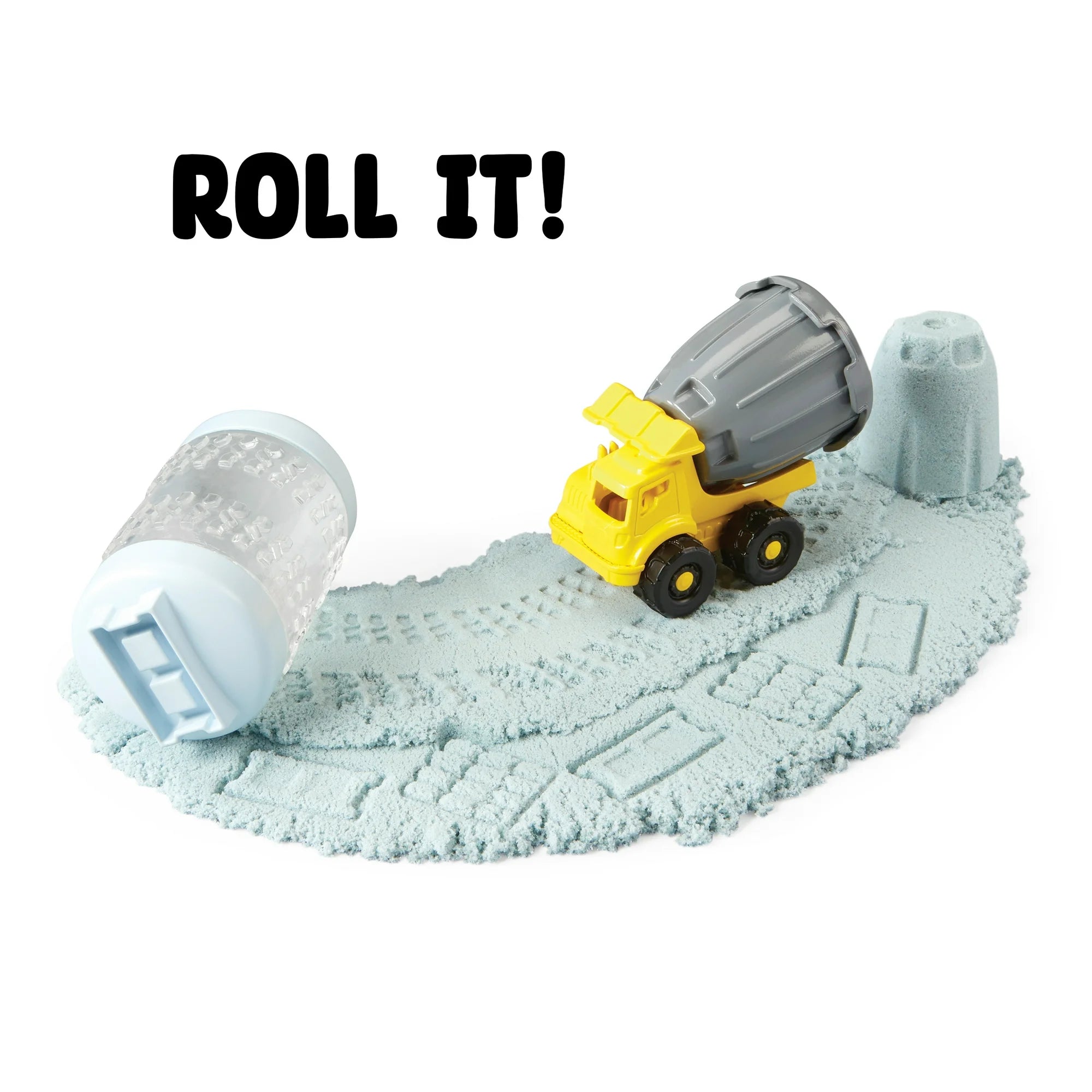 Wonder Factory Never Dry Sand Construction Trucks