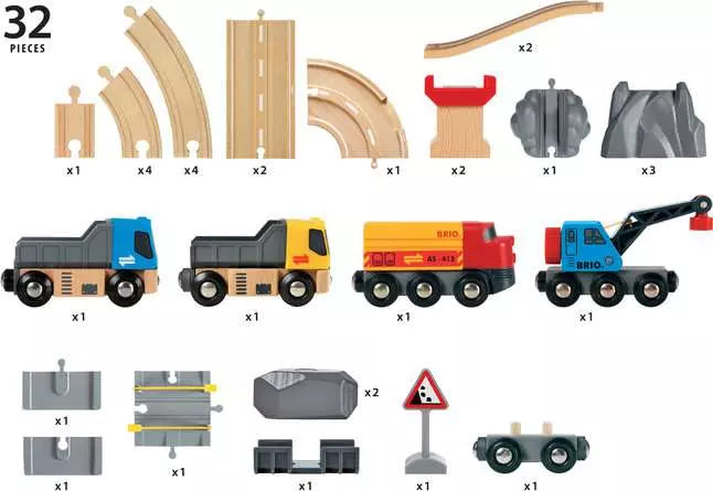 Brio Rail & Road Loading Set