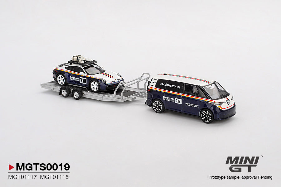 Porsche 911 Dakar #718 / Volkswagen ID. Buzz Porsche Centrum Gelderland Roughroads Set