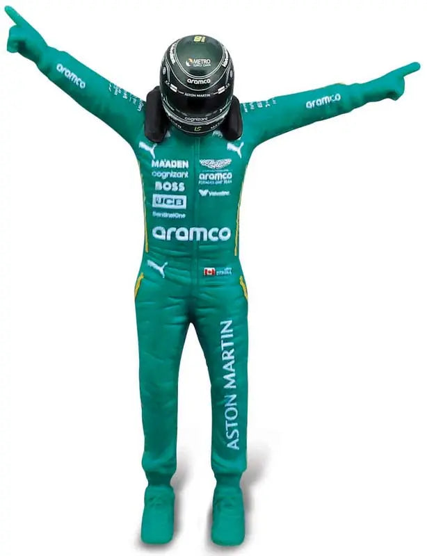 Bburago 1:24 F1 Aston Martin Amr25 With Driver Figure Stroll