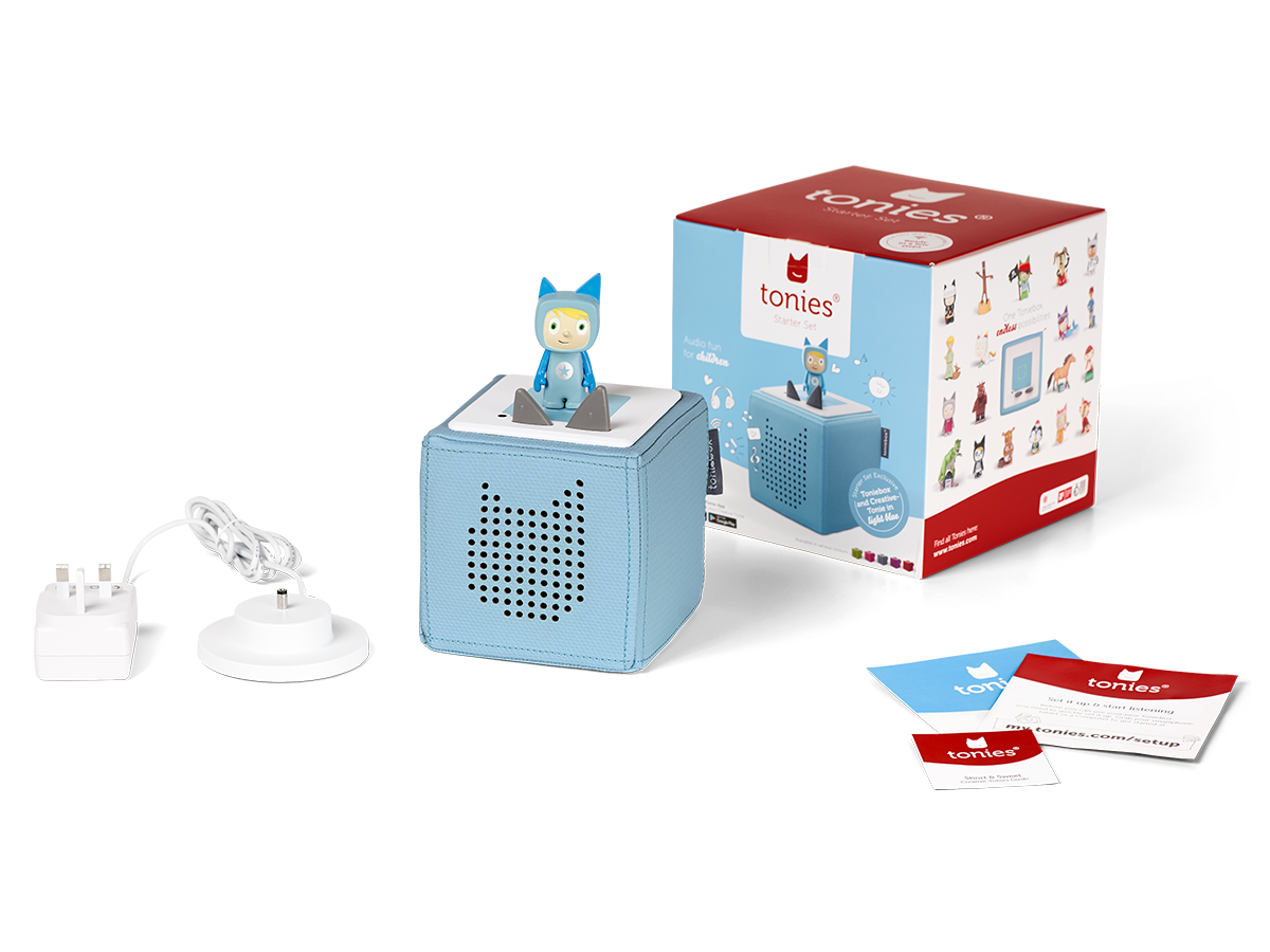 Tonies Toniebox Starter Set Audio Speaker Light Blue