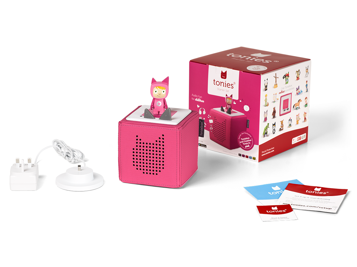 Tonies Starter Set Audio Box Pink