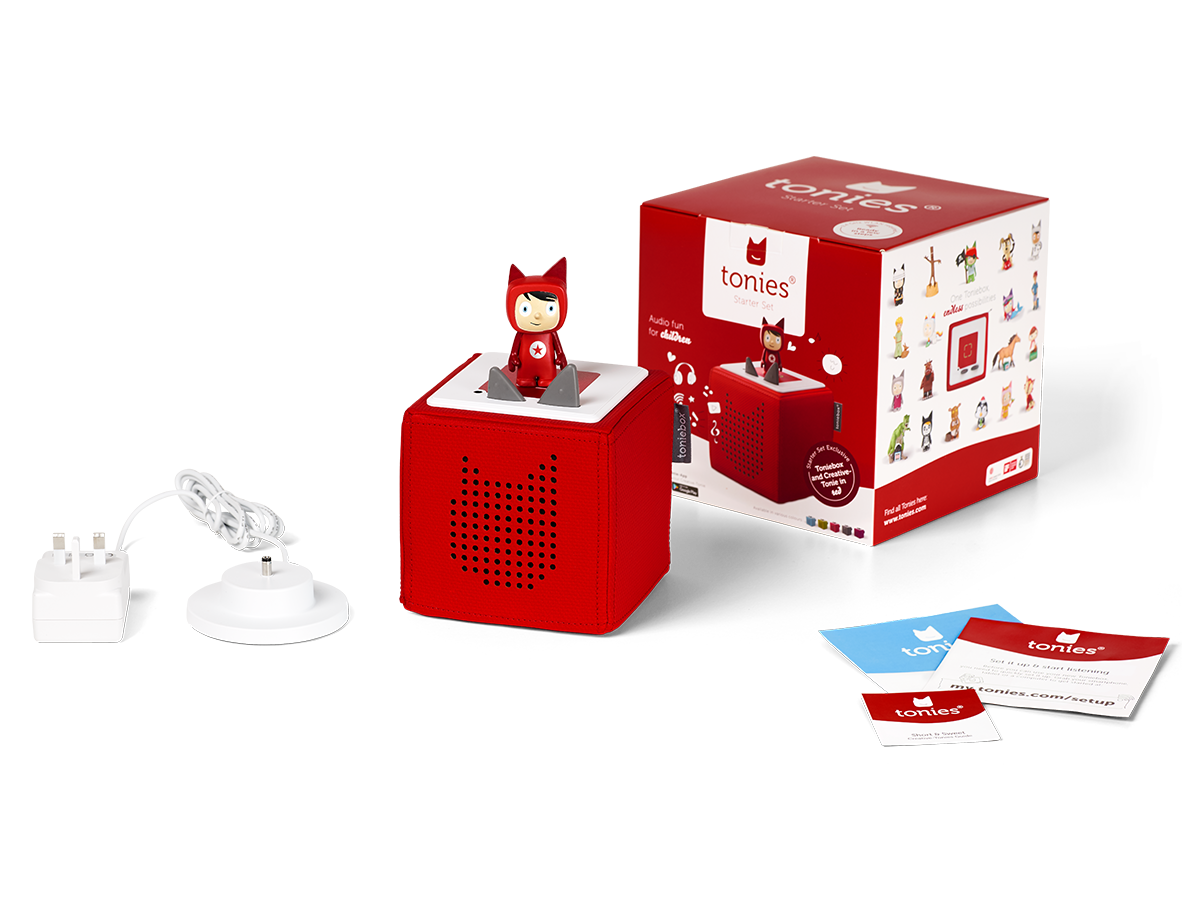 Tonies Starter Set Audio Box Red