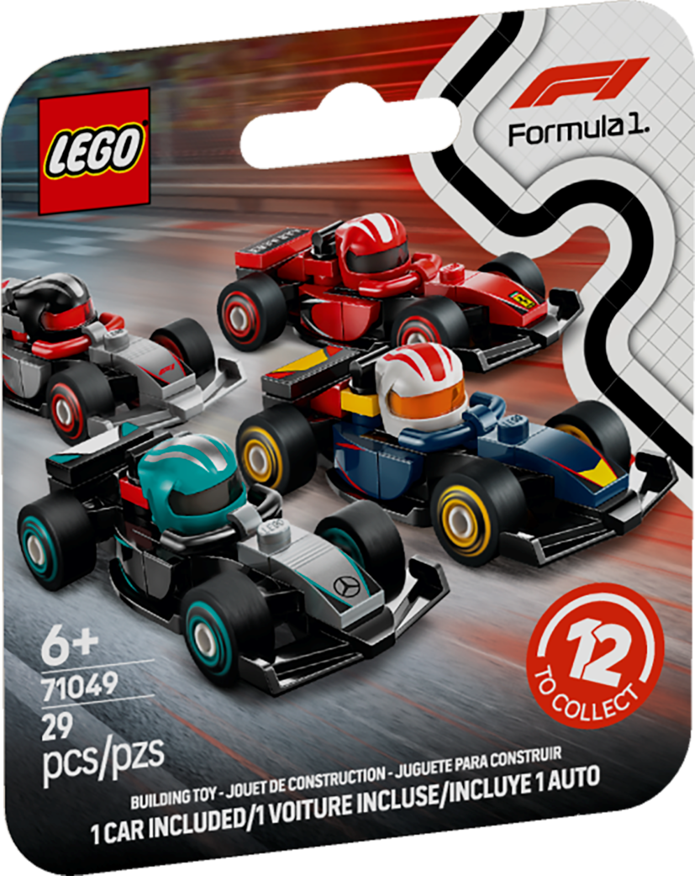 Lego 71049 F1 Collectible Race Cars