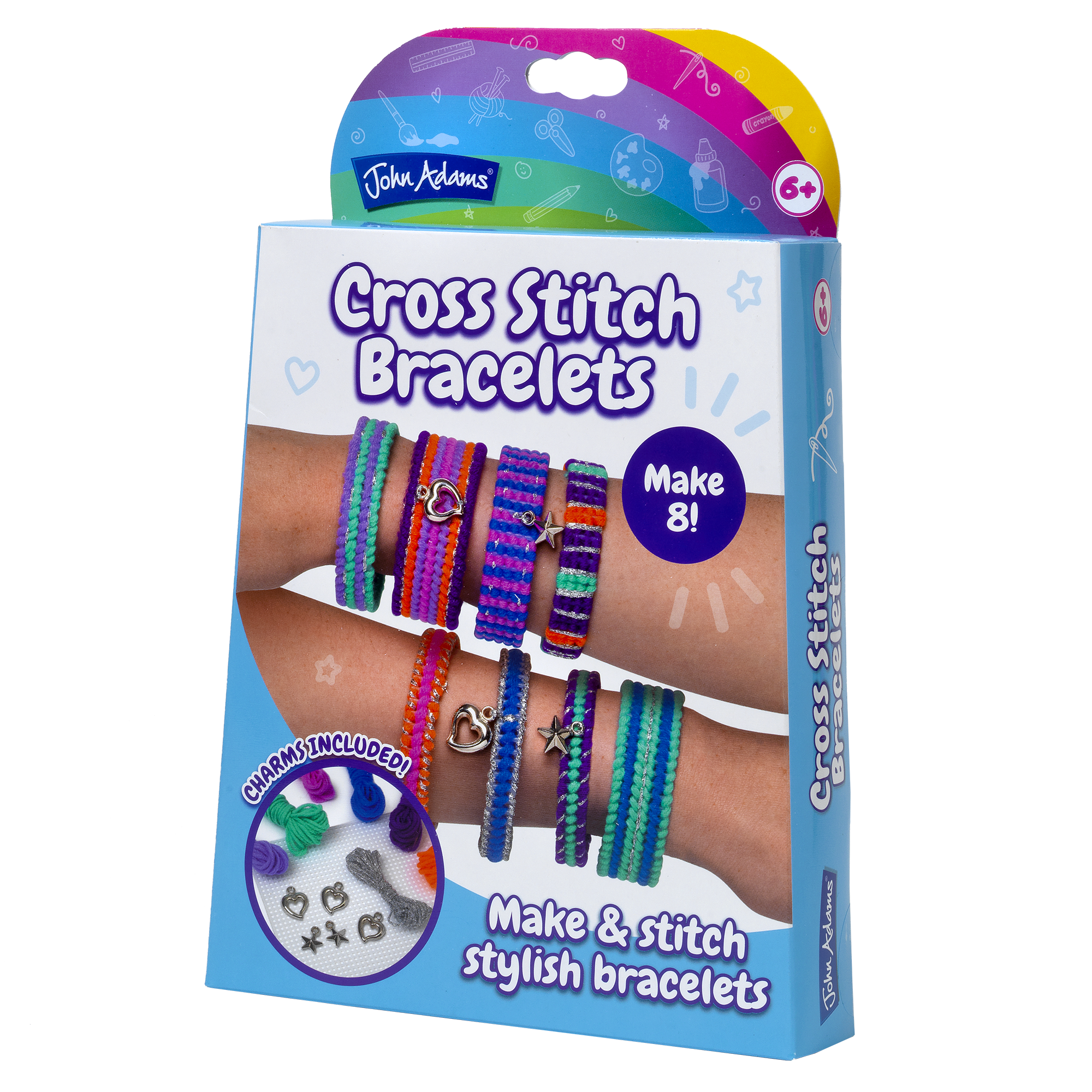 Make Your Own Cross Stitch Bracelets