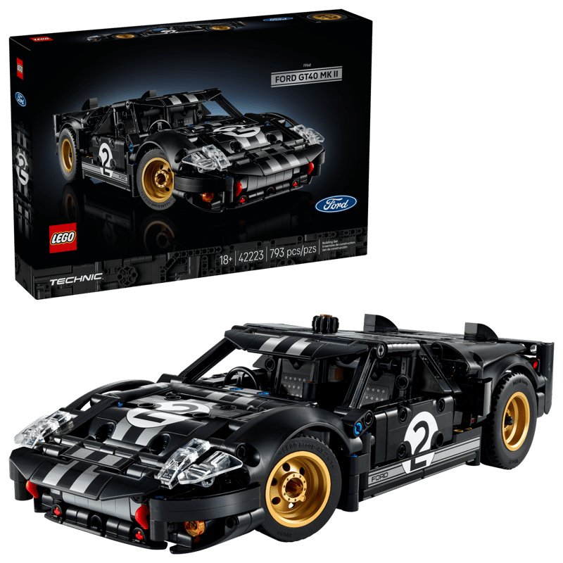 Lego 42223 1966 Ford GT40 MKII Race Car