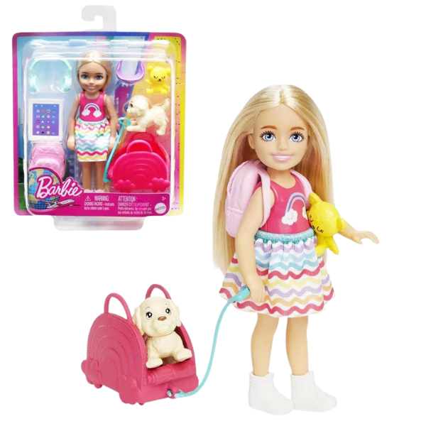 Barbie Chelsea Travel Doll with Accessories
