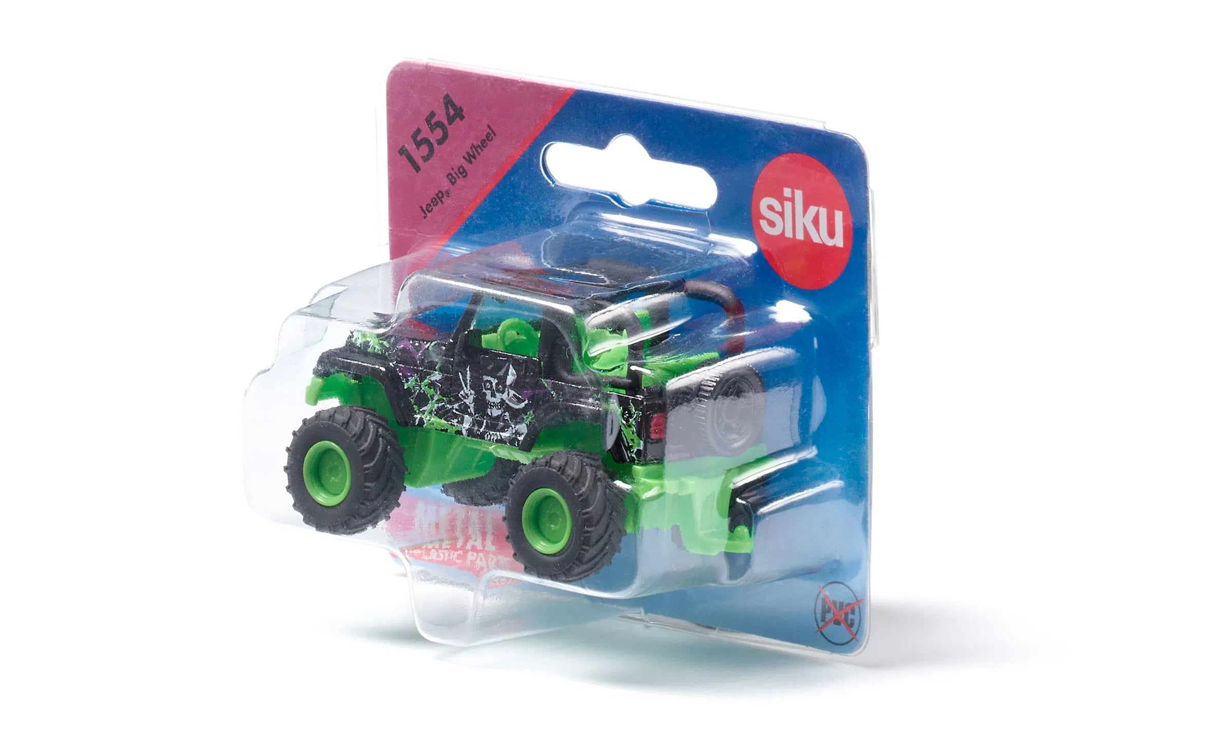 Siku 1:87 Jeep Big Wheel