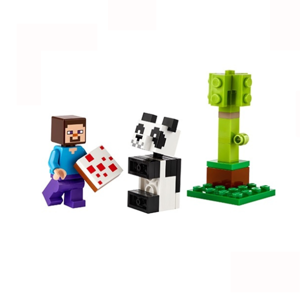 Lego 30672 Steve and Baby Panda