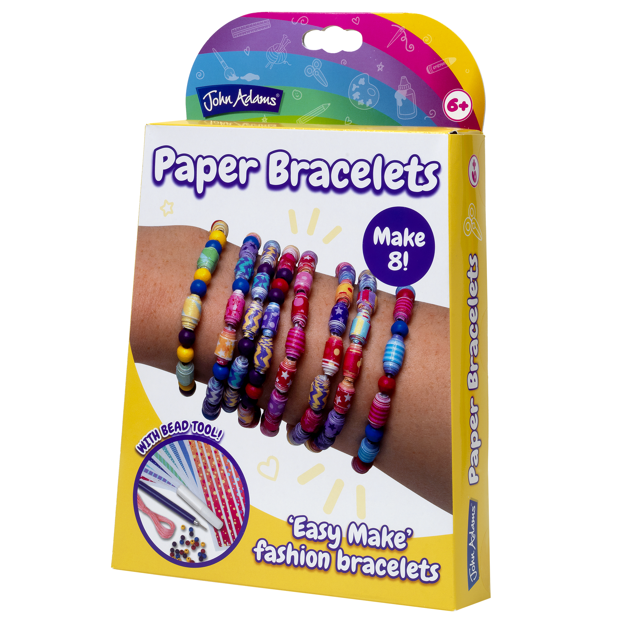 Make Your Own Paper Bracelets