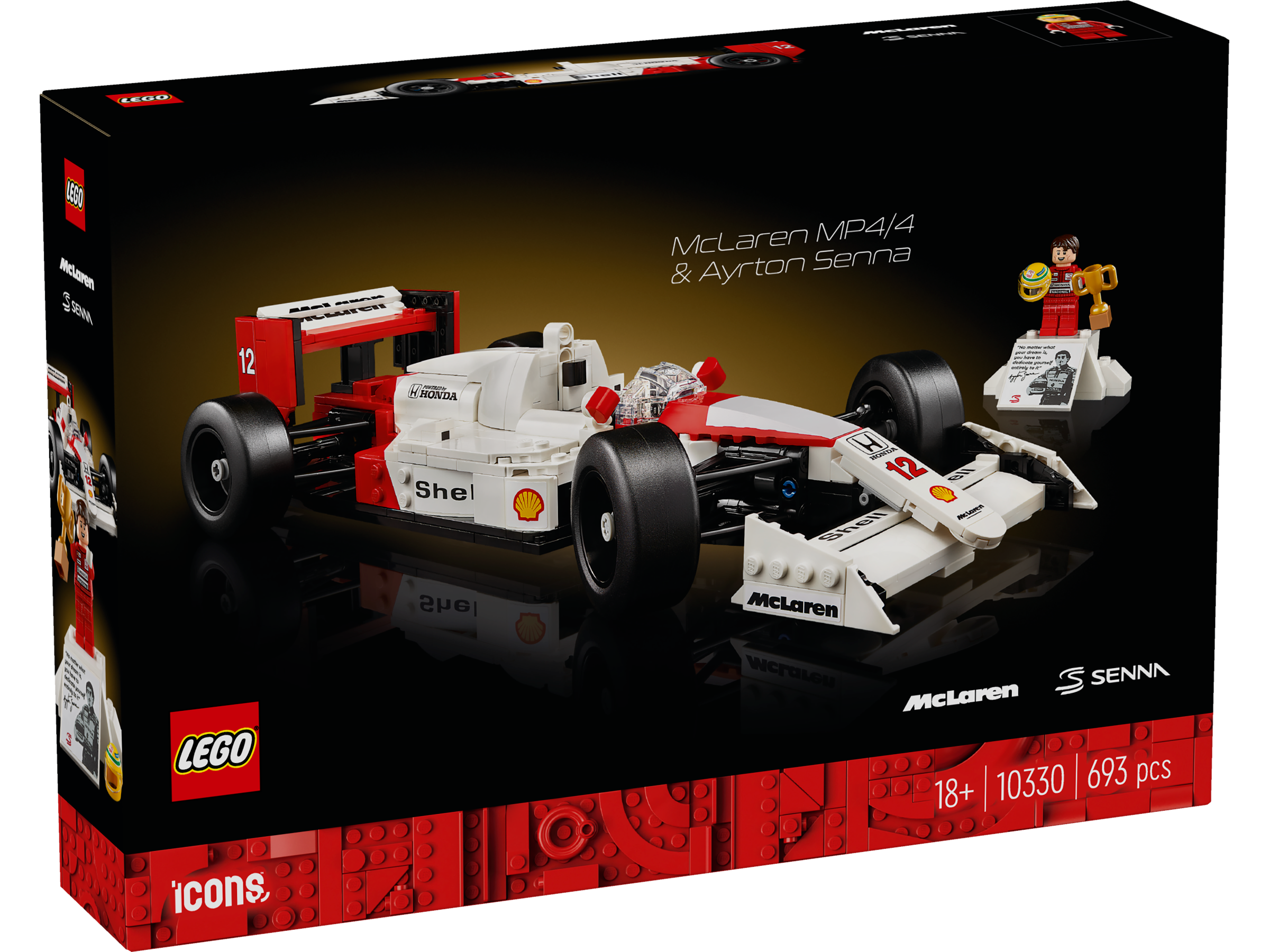 Lego 10330 McLaren MP4/4 & Ayrton Senna