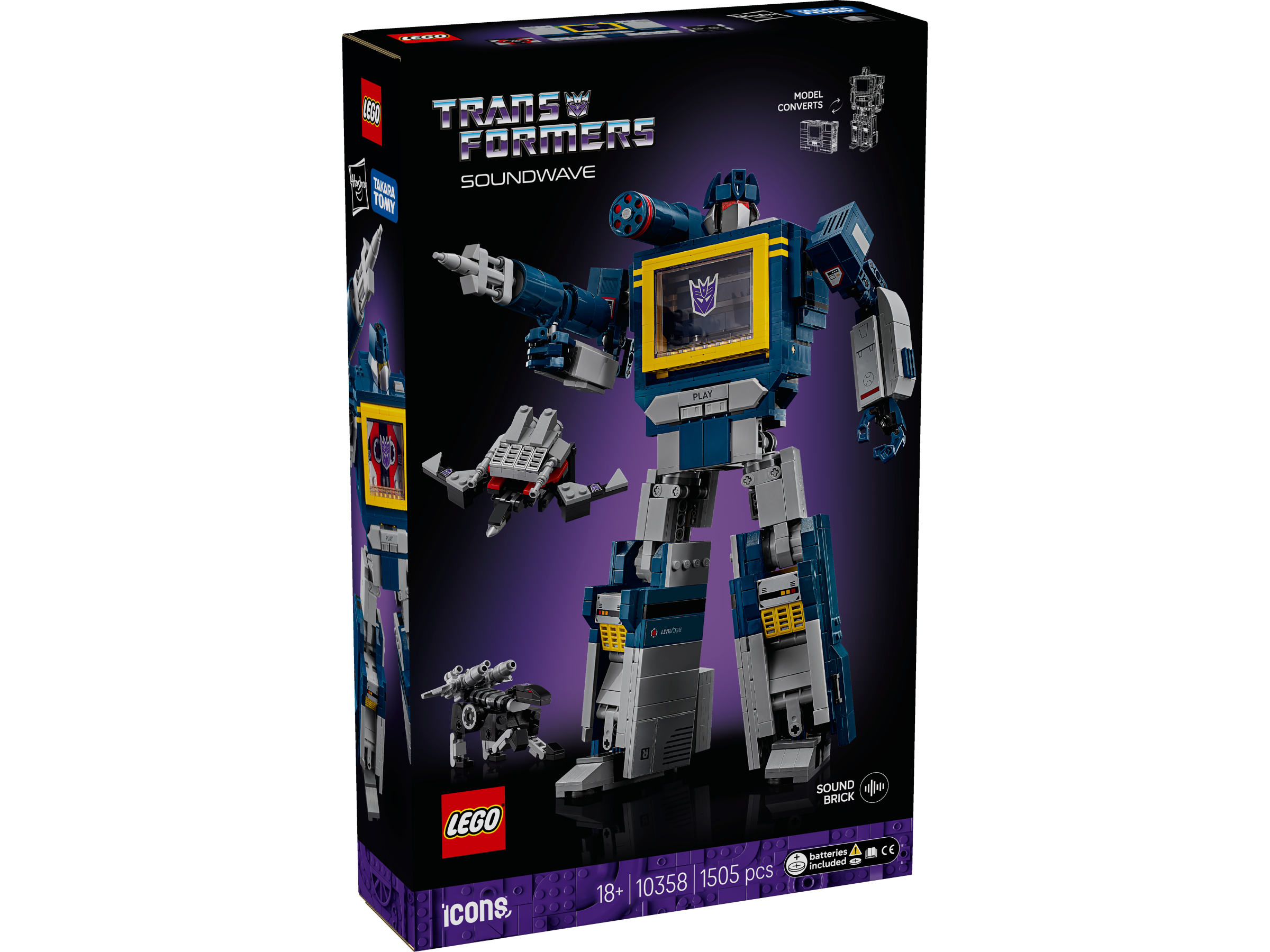 Lego 10358 Transformers Soundwave