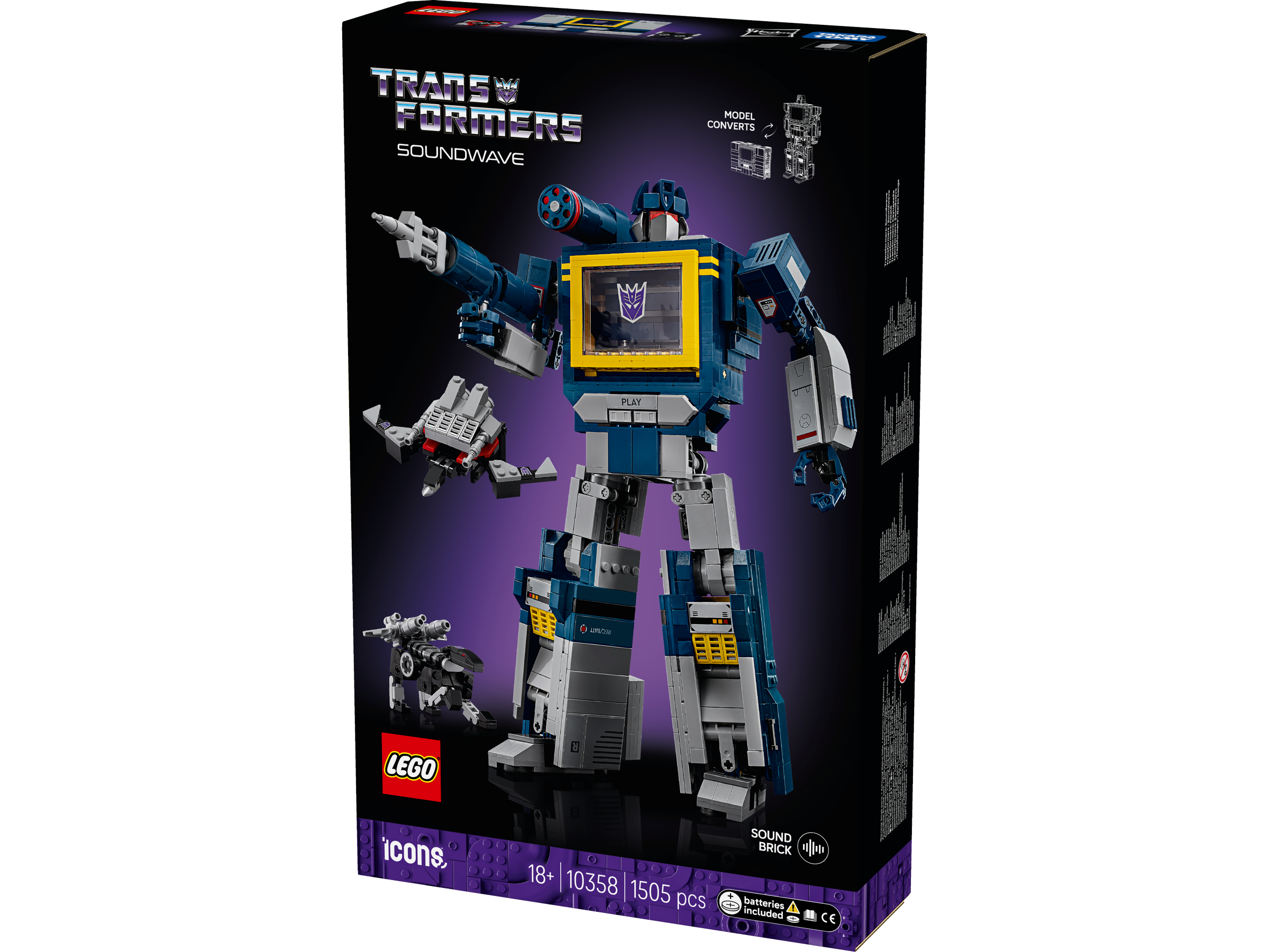 Lego 10358 Transformers Soundwave