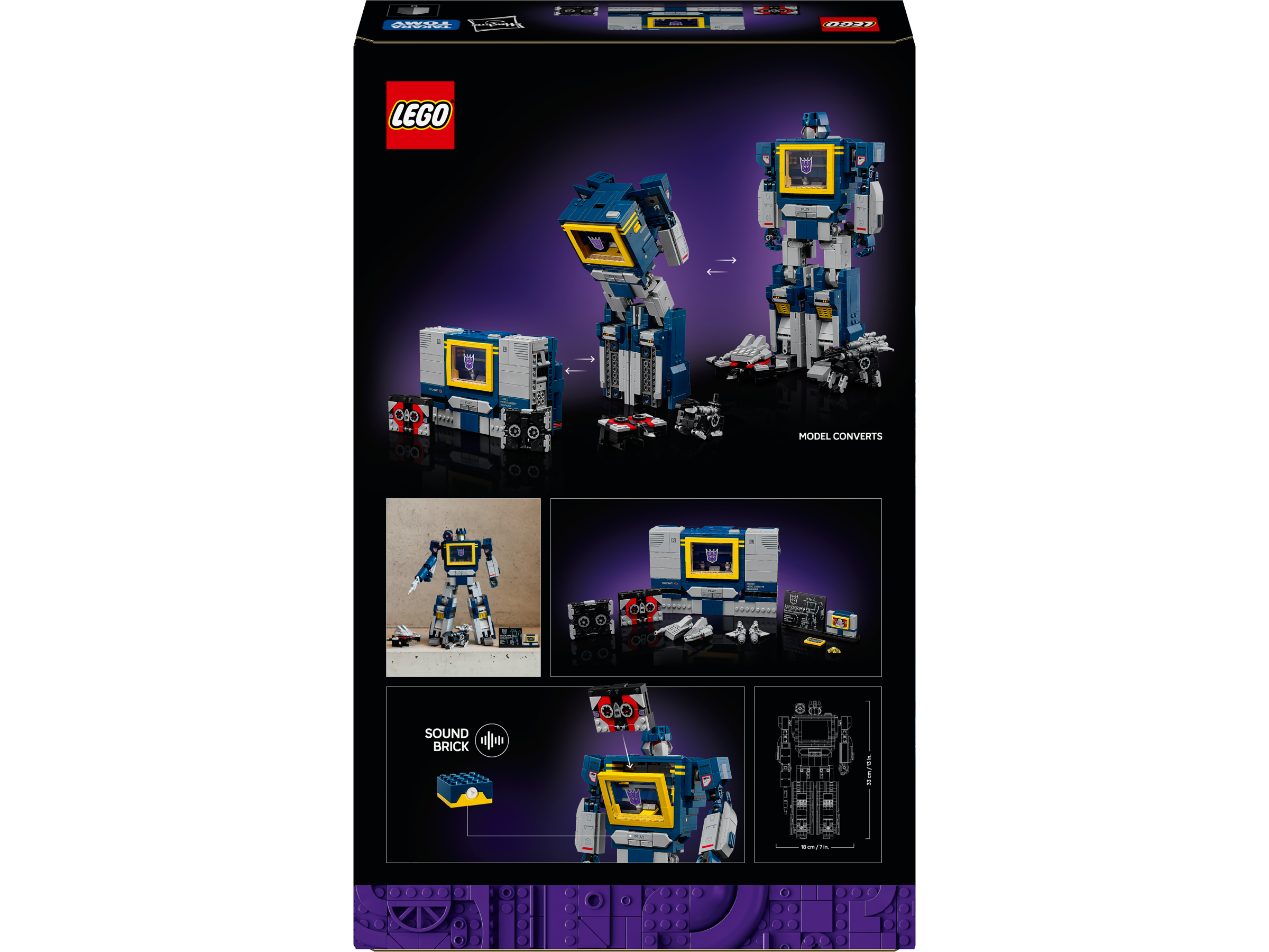 Lego 10358 Transformers Soundwave
